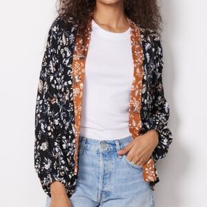 Michael Stars Amara Floral Wrap One Size